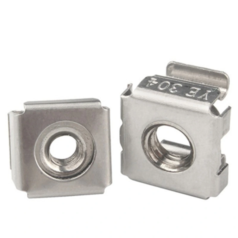 Stainless Steel / Carbon Steel Square Lock Cage Nut