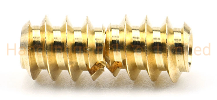 Fasteners Knock Down Threaded Brass Inserts