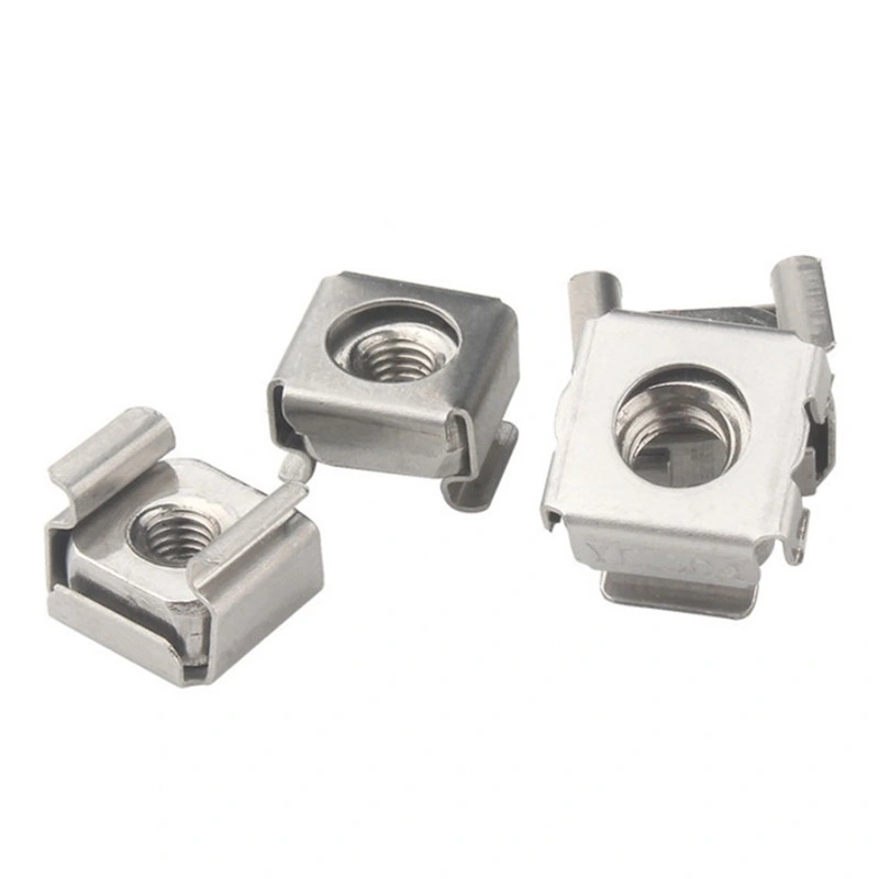 Stainless Steel / Carbon Steel Square Lock Cage Nut