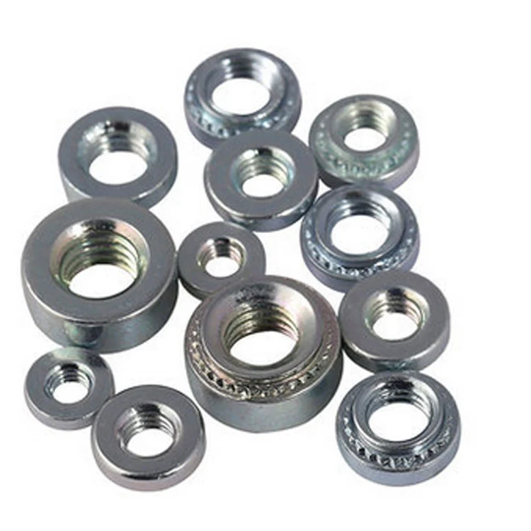 Customized Fastener Carbon Steel Rivet Lock Nut Self Lock Clinching Fasteners for Auto Wheel